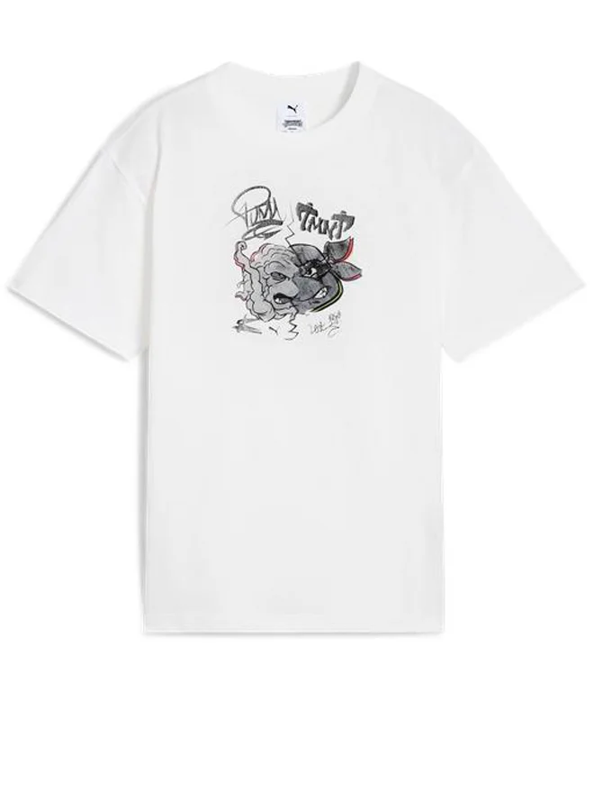PUMA Youth Relaxed Graphic T-Shirt