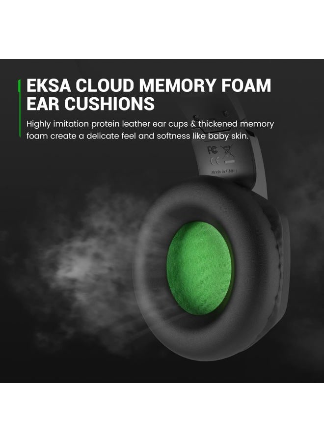 EKSA Fenrir Gaming Headset for Xbox One, PS4, PC, PS5, Mobile Devices - Gaming Headphones with Noise Cancelling Microphone, Comfortable Ear Pads, 50 mm Drivers, RGB Light, One Key Control - Image 4