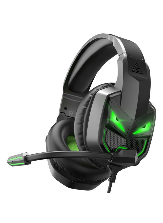 EKSA Fenrir Gaming Headset for Xbox One, PS4, PC, PS5, Mobile Devices - Gaming Headphones with Noise Cancelling Microphone, Comfortable Ear Pads, 50 mm Drivers, RGB Light, One Key Control - Image 1