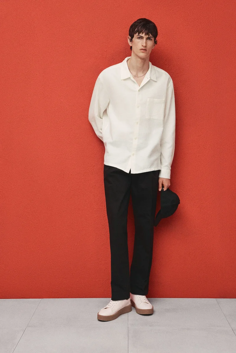 H&M Regular Fit Textured shirt