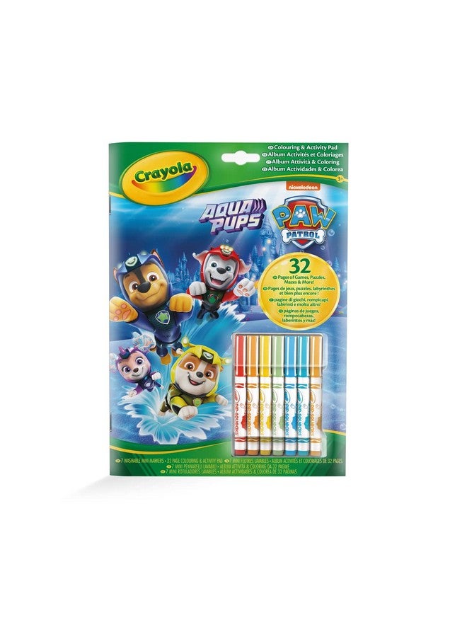 Crayola Paw Patrol Color Wonder Mess Free Coloring Pages & Markers Gift Kids (046918) - Image 1