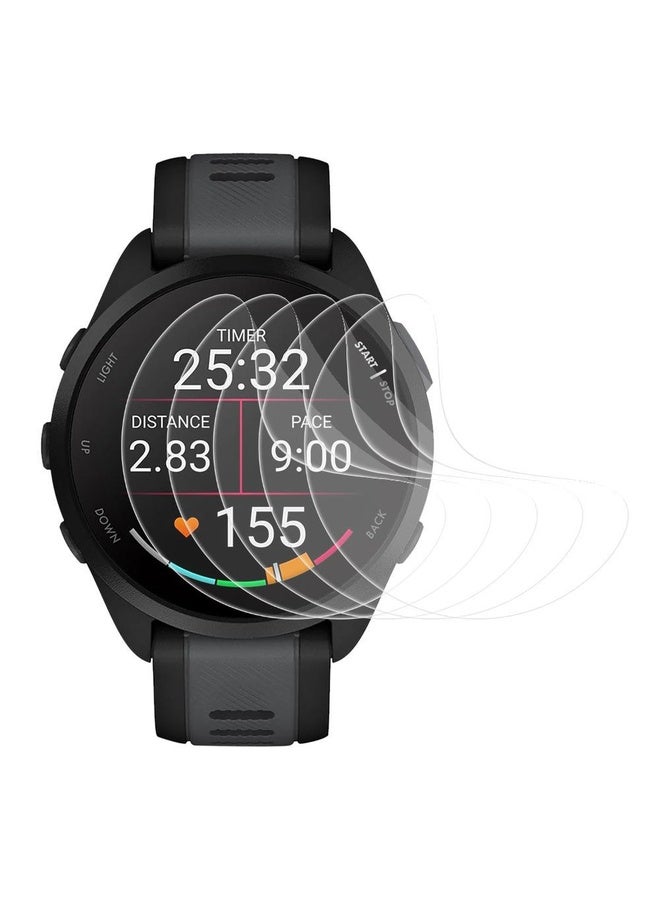 HuHa For Garmin Forerunner 165 5pcs xDfind Soft Hydrogel Film Full Cover Front Protector - Image 1