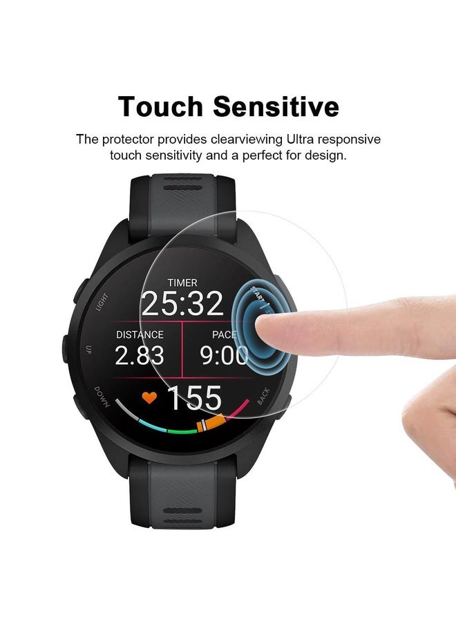 HuHa For Garmin Forerunner 165 5pcs xDfind Soft Hydrogel Film Full Cover Front Protector - Image 5