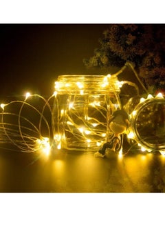 Beauenty 12 PACK Micro LED Fairy Lights Battery Powered, 20 LEDs Small Fairy Lights Copper Wire String Lights for DIY Bedroom Wedding Decor (Warm White)  - Image 3
