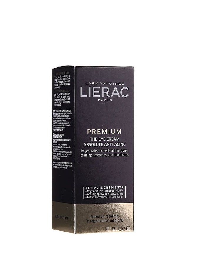 Lierac Exclusive Premium Eye Cream 10 ml