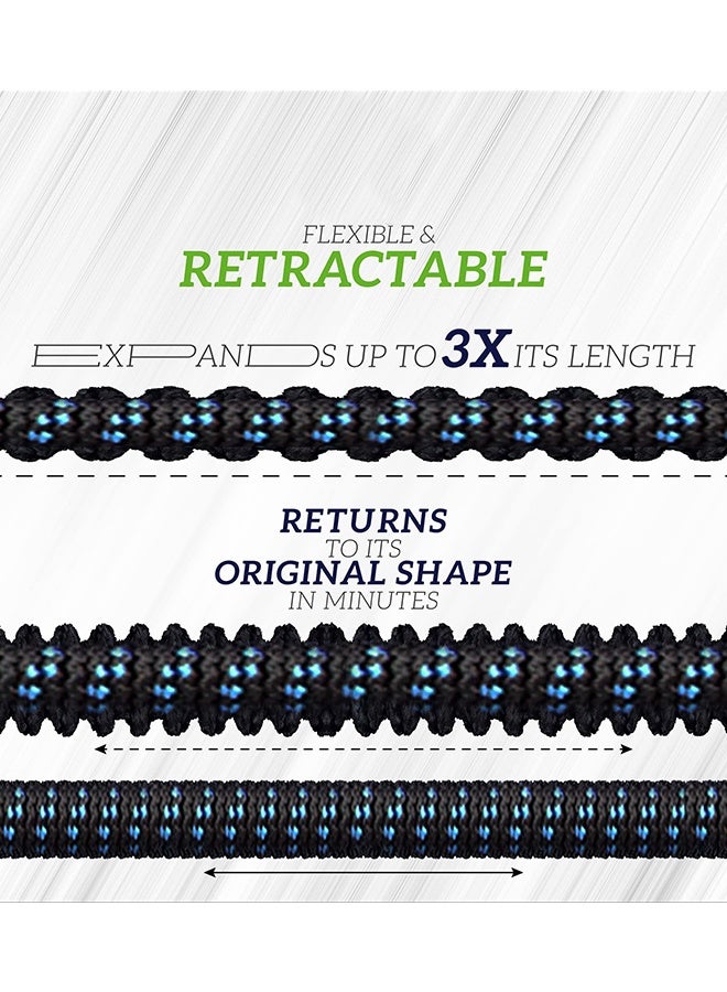 50 قدم قابلة للتوسع خنطة مع قوس - ثقيل قوة فائقة عالية 3750D - 4 طبقات من اللاتكس الأساسية - موصل النحاس فائقة القوة و 10 فوهات مع حقيبة تخزين - Image 5
