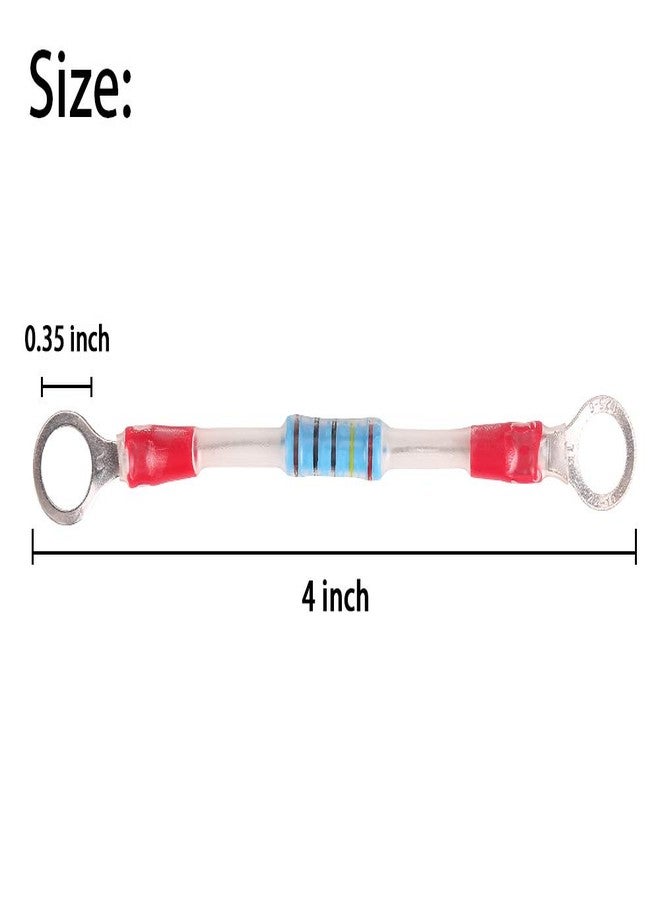 10 ال 0 ال مقاومة الملف اللولبي لعربة الجولف 10L0L لعربة الجولف EZGO Columbia Club Car (1990 وما بعدها) مجموعة مقاومة الملف اللولبي بديلة للأرقام 21764G1 70592-87 1014947 - Image 3