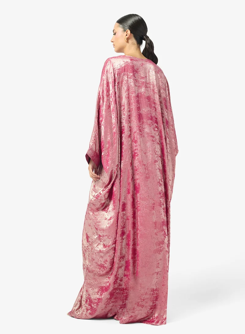 Golden Apple  Vneck Maxi Dress for Women | Best Price UAE