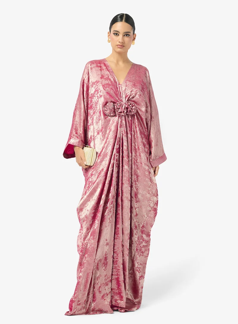 Golden Apple  Vneck Maxi Dress for Women | Best Price UAE