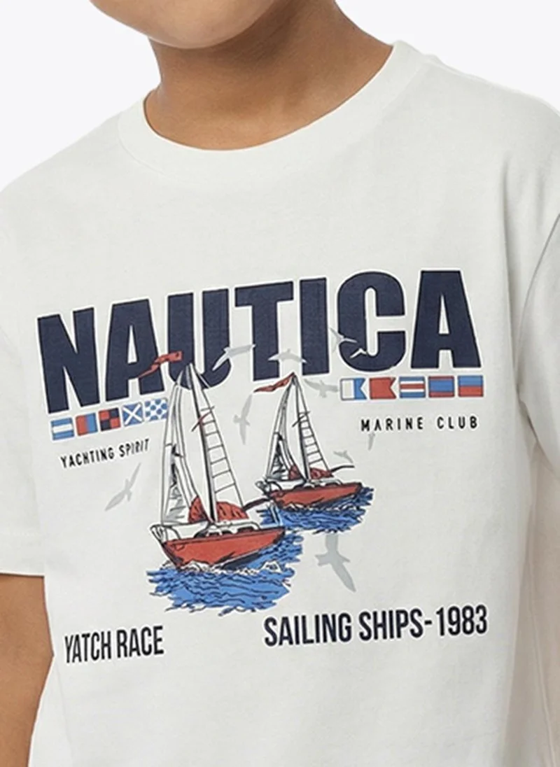 نوتيكا Boys Crew Neck T-shirt