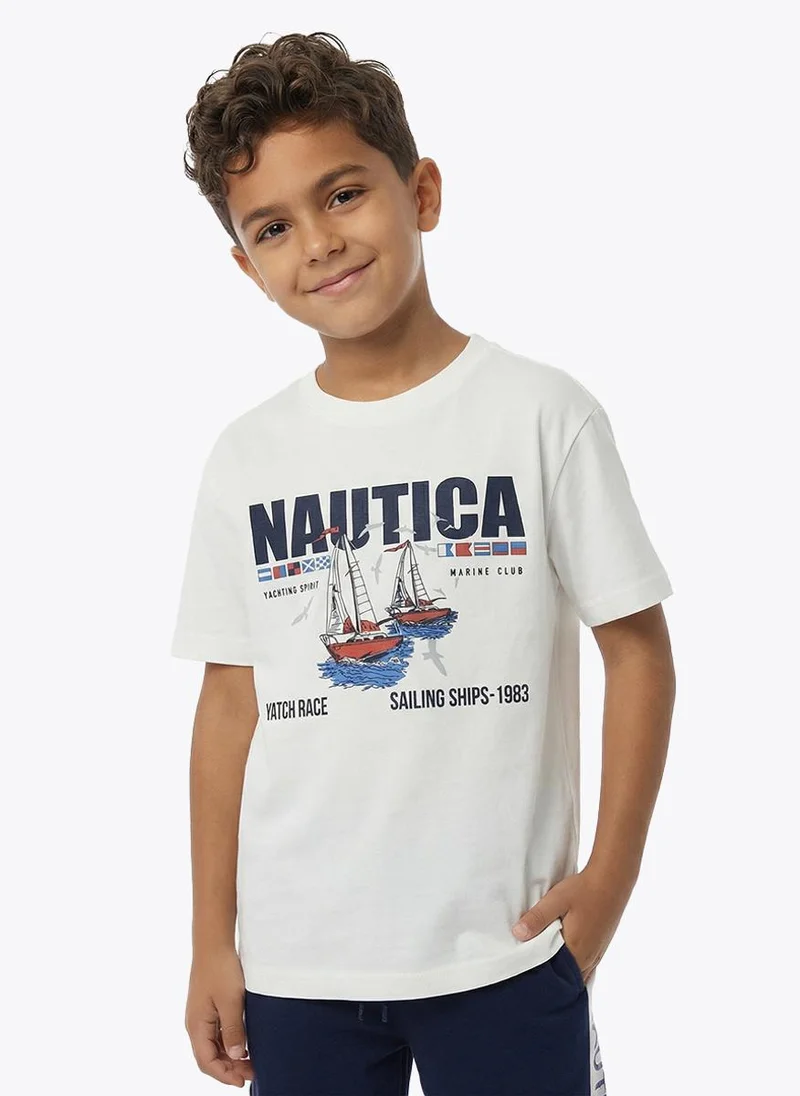 نوتيكا Boys Crew Neck T-shirt