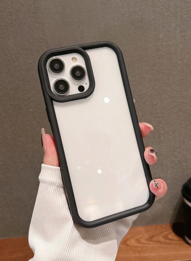 Take Two Solid Trim Transparent Back iPhone Case - Image 4