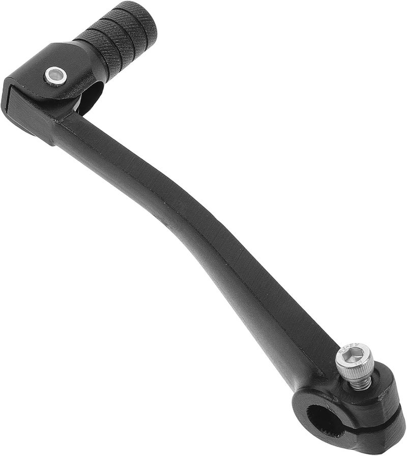 Hemobllo Motorcycle Gear Shifter Lever Aluminum Alloy Folding Shift Lever for Dirt Bike Xr50 Black Compatible with Off-Road Motorcycles - Image 1