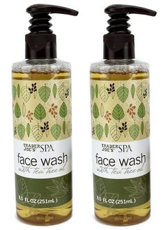 TJ's Trader Joe's Spa Face Wash with Tea Tree Oil (2 Packs)  - Image 1