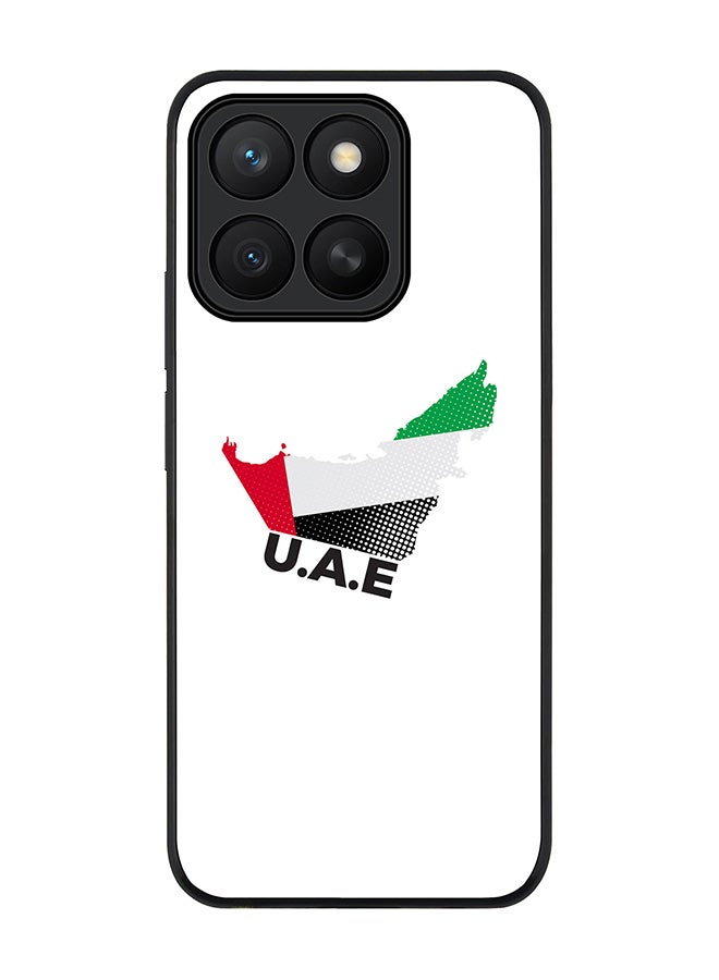 Stylizedd For Honor X8c Case,Slim fit Camera Protection, Shockproof Thin Phone cover  - UAE Map