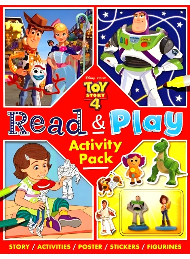 Disney Pixar Toy Story 4 Read & Play Activity Pack 