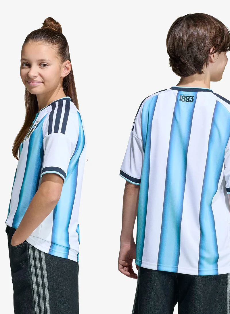 Adidas Kids Argentina 26 Home Replica Messi Jersey