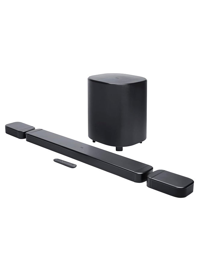 BAR 800MK2 7.1 Channel Soundbar with Dolby Atmos, Detachable Wireless Surround Speakers, 780W, 10” Subwoofer, PureVoice 2.0, HDMI eARC, MultiBeam™ 3.0, Bluetooth & Wi-Fi JBLBAR800M2 Black