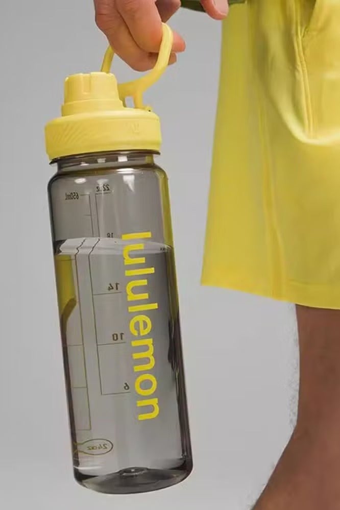 Lululemon Back to Life Outdoor Sport Transparent Water Bottle 710ml - Image 3