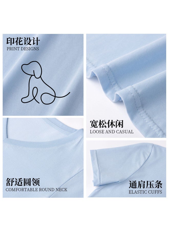 Hstyle v-neck Women's T-shirt 2025 Summer Thin Short Sleeve Slim-fit Casual Top - Image 5
