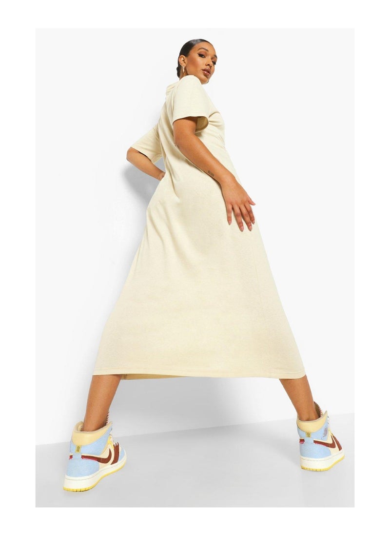 boohoo - Basic T-shirt Maxi Dress - Image 1