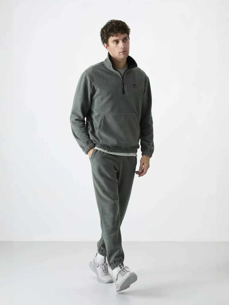تومي لايف TOMMY Men's Polyester Sweatshirt And Pants Set