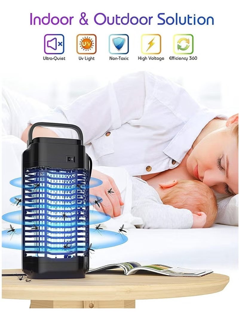 POWER - 2025 New Style Mosquito Killer Lamp Bug Zapper, Electric Fly Insect Killer with 18W Physical UV Light,  Powerful High Voltage, Non-toxic Electronic Pest Control Fly Traps Handmade,The best killer of mosquitoes and flying insects - Image 1