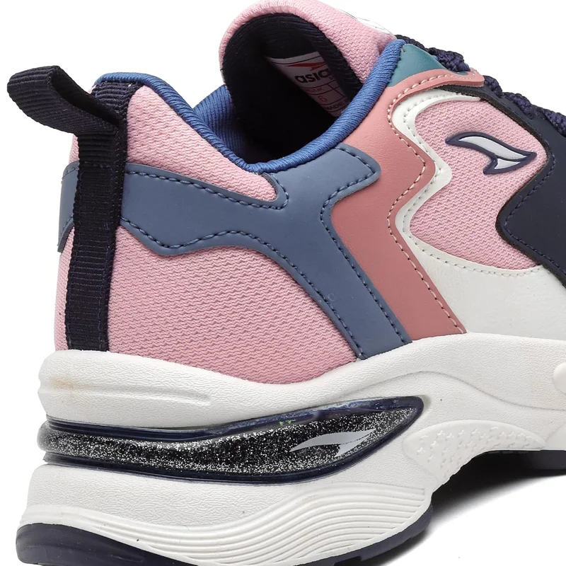 Asian Stylish Baby Pink Sneakers for Women and Girls
