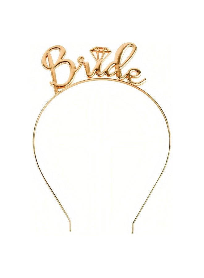 Curated Cart 1Pcs Bride To Be Headband, Women's Bridal Tiara for Bachelorette Party, Shower Gift, and Hair Accessories - Image 1