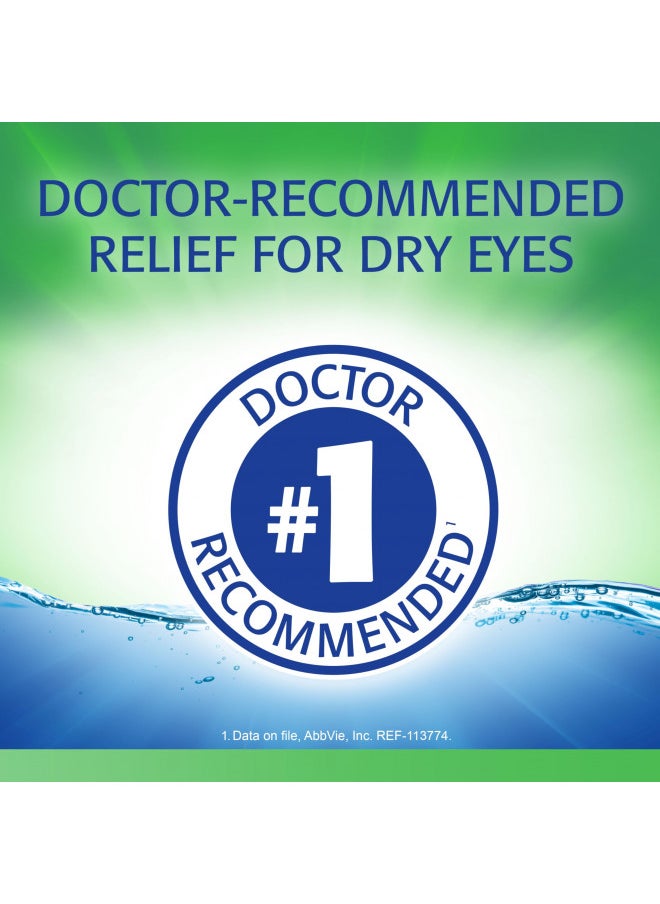 REFRESH Refresh Tears Lubricant Eye Drops, 2 Count (Pack of 1)  - Image 2