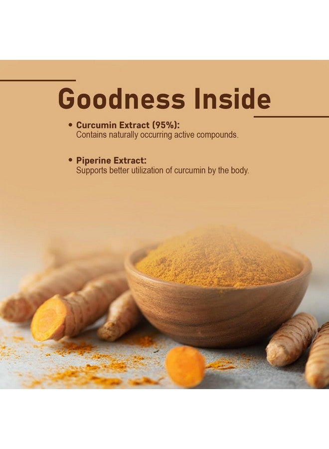 minature أقراص مي ناتشر الكركمين مع البيبرين | مستخلص 95% من الكركمين مع مستخلص البيبرين | يعزز المناعة | 90 قرص، 54 جرام، 500 ملغ - Image 3