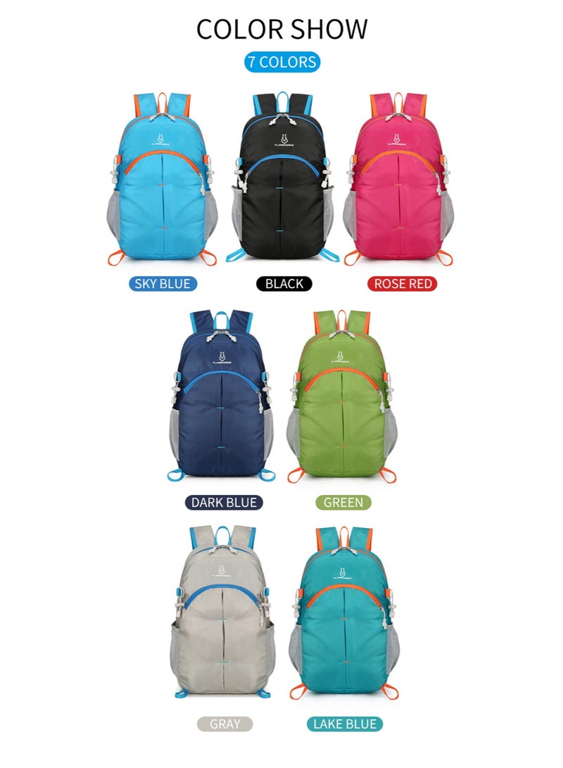 FLAMEHORSE Outdoor Backpack Ultra-Light Folding Bag Travel Backpack Mountaineering Bag Men and Women Waterproof Backpack - Image 3