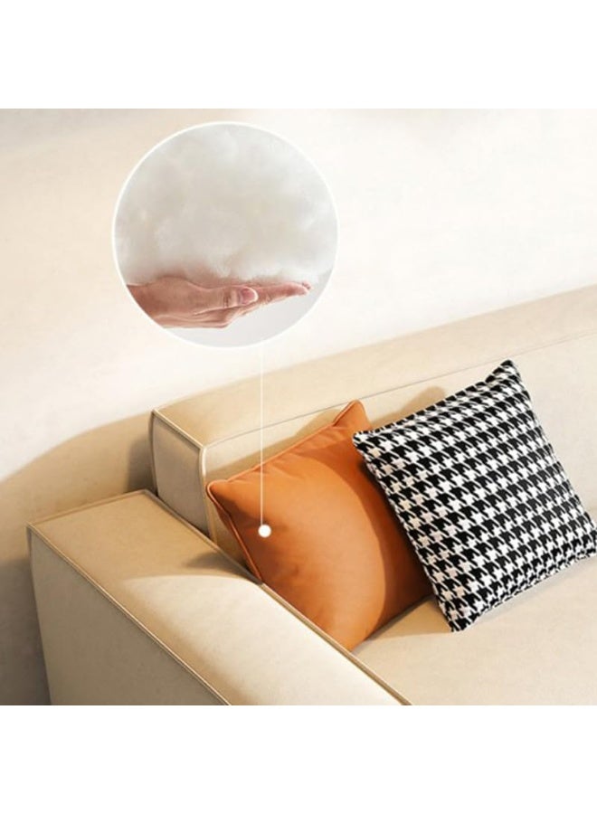 Comfynest Extra Long Tech Cloth Modern Sofa With Foam Seat And Slipcover 280 X 93 X 72 Cm Off-White - Image 2