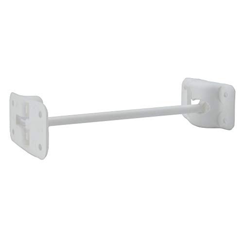 RecPro RV T-Style Door Holder Catch | Latch Holder | Cargo Hatch | Black or White Color Options | 4", 6" or 10" Option | 2 Pack (10 Inches, White) - Image 2