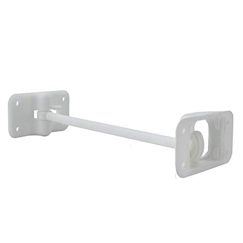 RecPro RV T-Style Door Holder Catch | Latch Holder | Cargo Hatch | Black or White Color Options | 4", 6" or 10" Option | 2 Pack (10 Inches, White) - Image 5