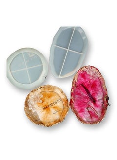 Graffiti Resin Bowl Silicone Molds 2 Pieces for Resin Artworks  - Image 1