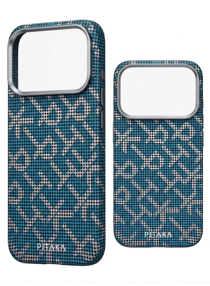 PITAKA MagSafe Case for iPhone 17 Pro - Ultra-Slim Aramid Fiber Protective Cover with Fusion Weaving Technology - Image 2