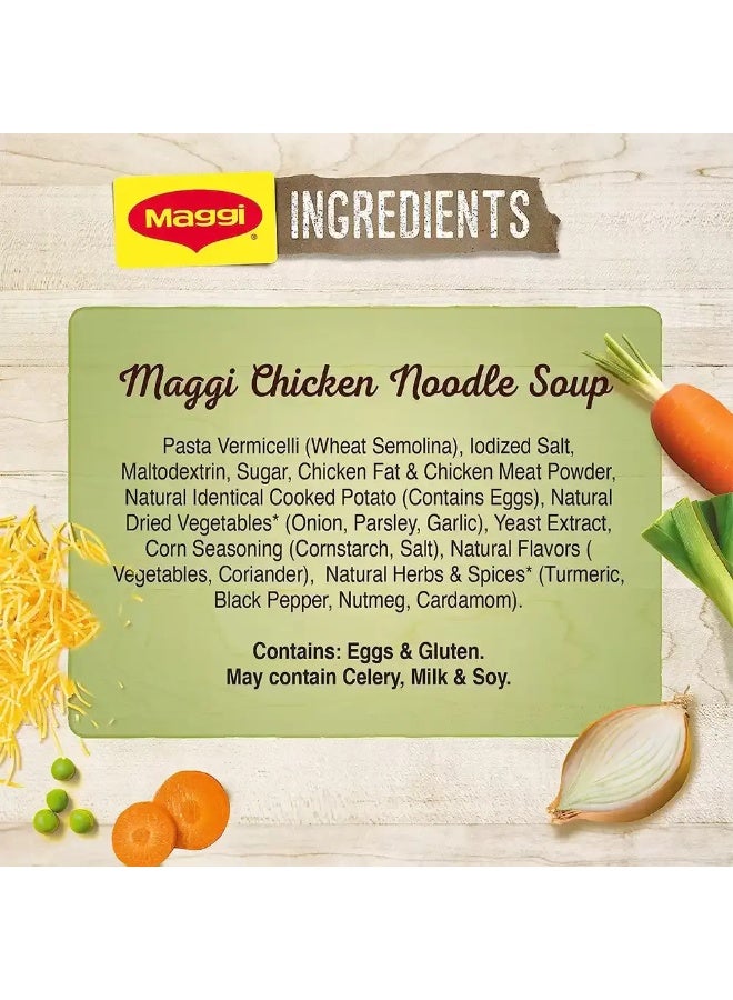 Maggi Maggi Chicken Noodle Soup Sachet- 60 gm - Image 3
