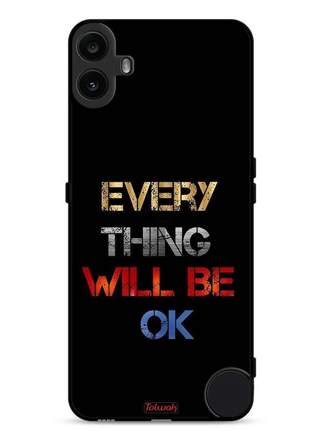 Tolwak Nothing CMF Phone 1 Protective Case Cover Everything Will Be Ok - Image 1