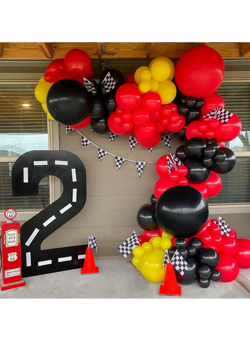 129pcs Red Balloons Different Sizes 18 12 10 5 Inch for Garland Arch, Premium Red Latex Balloons for Birthday Party Wedding Valentine's Day Baby Shower Party Decoration - Image 4