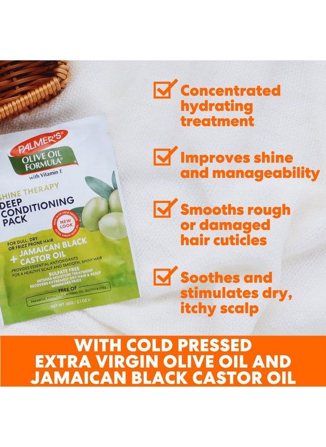 PALMER'S Olive Oil Formula Deep Conditioner Pack(60Gm) Pack Of 2  - Image 4