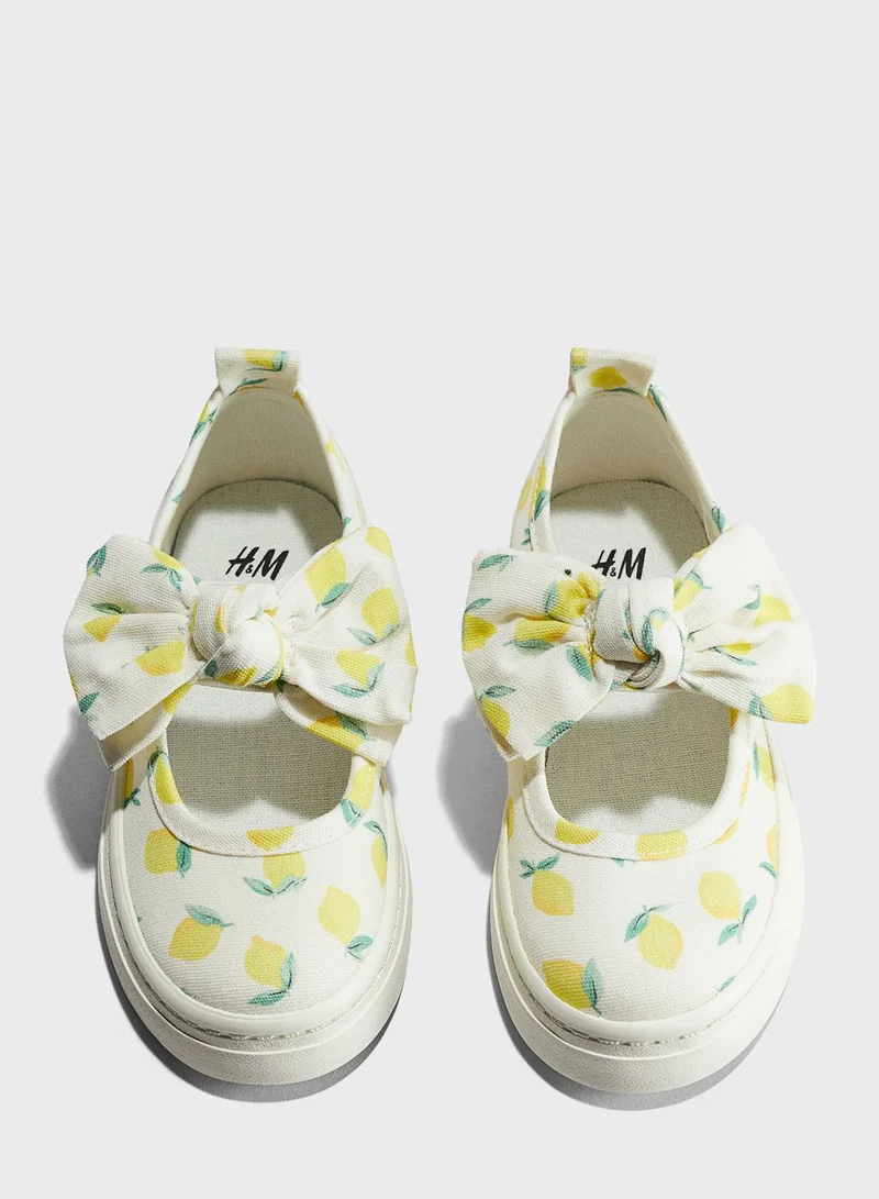 اتش اند ام Velcro Striped Sneakers