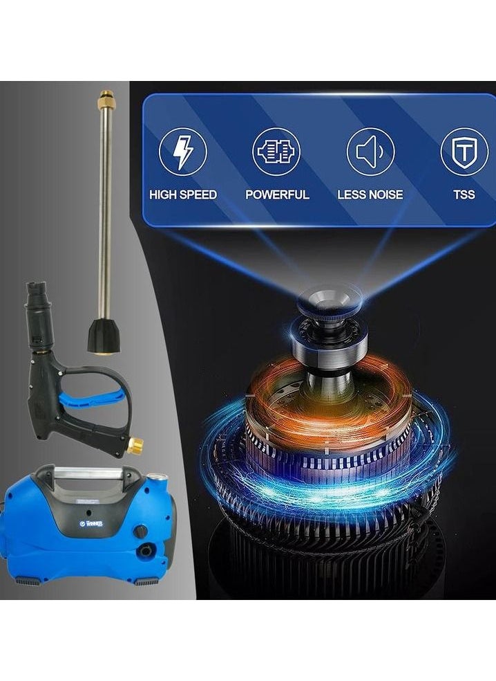 Winner - WINNER  Pressure Washer 1600W 120Bar Max:8.8L Min 220V Premium Quality Car Washer High Pressure For Cleaning, With Thermal Protector  PWM1600 - Image 1