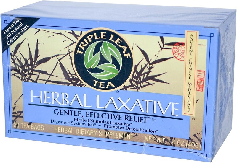 Triple Leaf Tea Herbal Laxative - 20 Tea Bags - Image 1