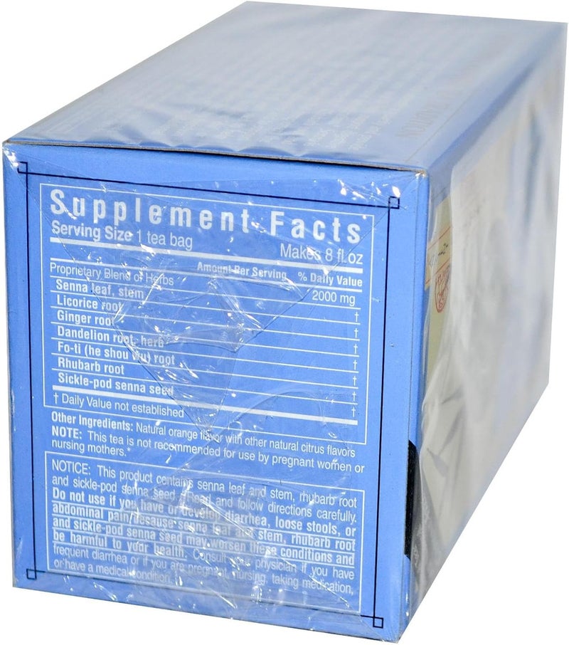 Triple Leaf Tea Herbal Laxative - 20 Tea Bags - Image 2