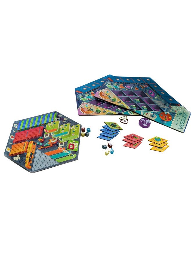 blue orange Mech A Dream Strategy Board Game with Robot Theme by Blue Orange Games - Family or Adult Strategy Board Game for 2 to 4 Players. Recommended for Ages 10 & Up. - Image 2