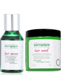 seropipe Seropipe Hair Serum 100Ml + Seropipe Hair Mask 300 Ml 