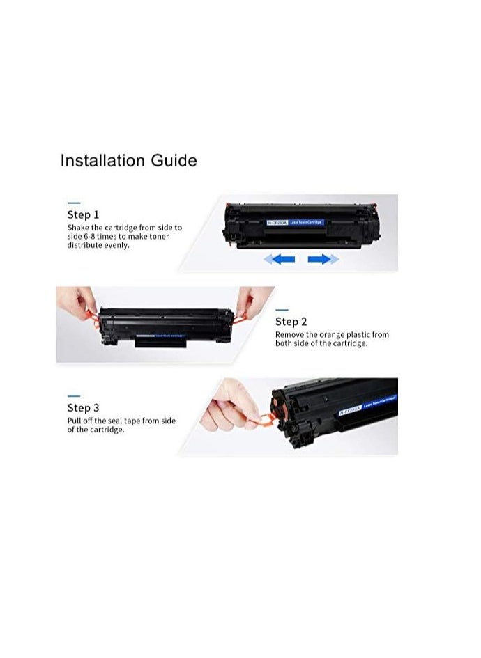 Terabyte - 207A with Latest Chip Compatible for W2210A W2211A W2212A W2213A Toner Cartridges for Color LaserJet Pro M255dw MFP M282nw M283cdw M283fdw Printer 4-Pack - Image 1