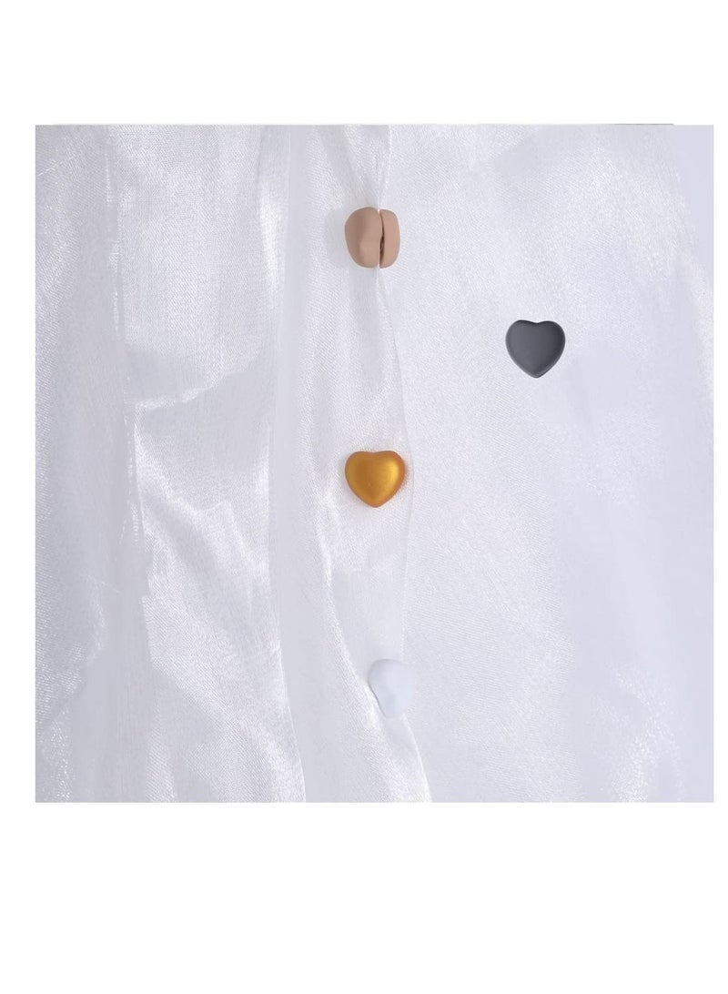 SYOSI Hijab Magnetic Pins, Premium Strong Magnetic Hijab Pins for Women, No-Snag Multi-Use Colorful Scarf Small Magnetic Hijab Magnets, Commercial Strength Hijab Pins for Women Clothing Scarf - Image 2