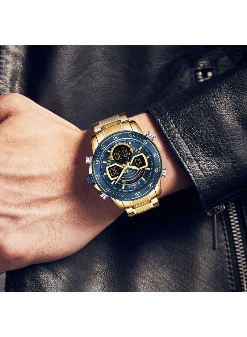 نافيفورس ساعة نافي فورس للرجال NF9189-G-BE - Image 3